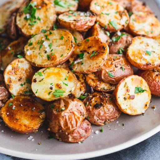 Patatas pequeñas asadas