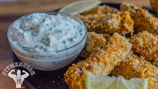 Healthy Crispy Fish Sticks