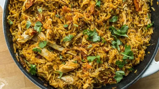 Arroz a la española saludable