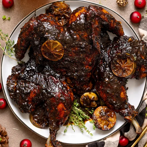 Jamaican Spatchcock Jerk Whole Roast Chicken