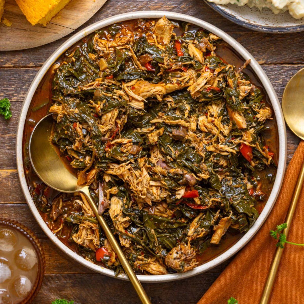 Slow-Simmered Smoky Southern Collard Greens