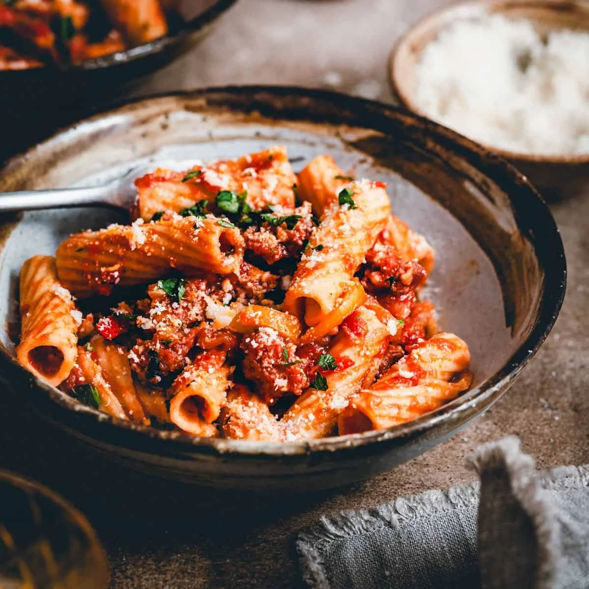 Sausage and Peppers Pasta