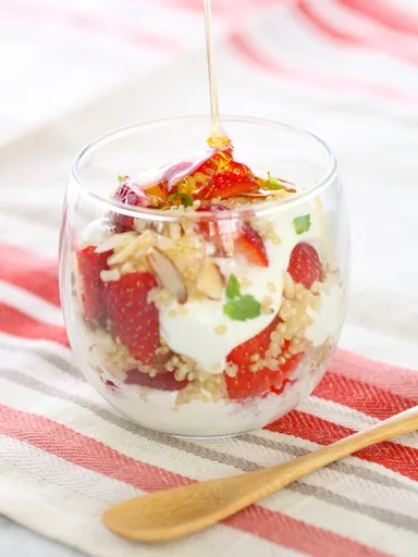 Strawberry and Quinoa Parfait