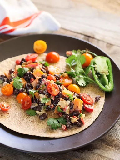 Sweet Potato and Black Bean Burritos