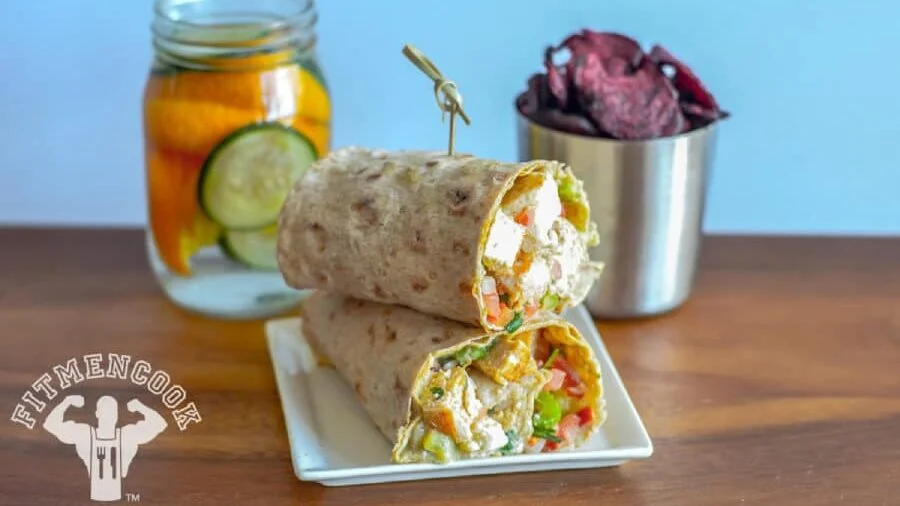 Mediterranean Chicken Wrap