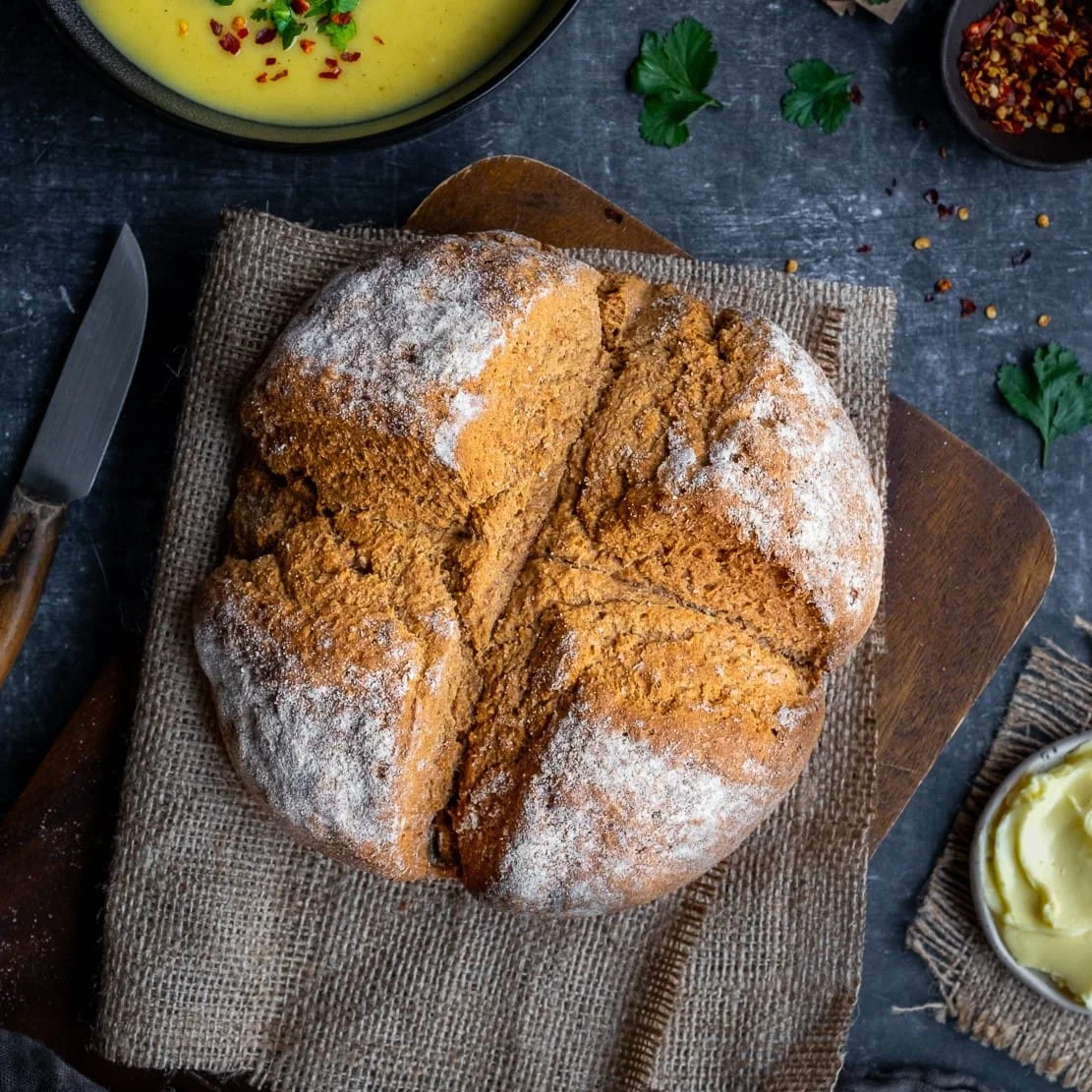 Buckwheat Soda Bread