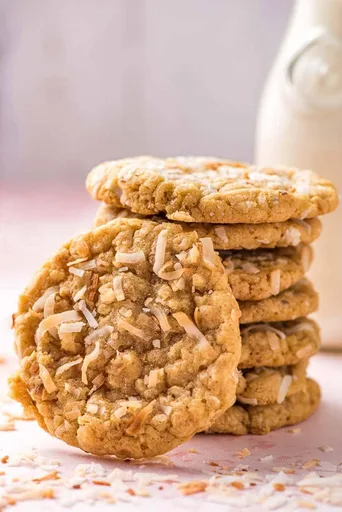 Coconut Cookies (Soft and Chewy)