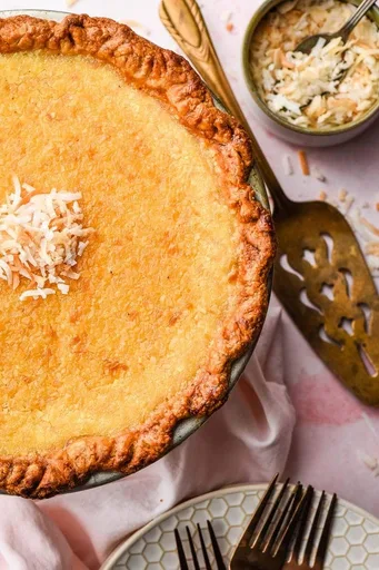 Coconut Custard Pie