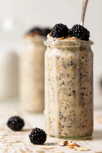 Quinoa proteica de preparación nocturna