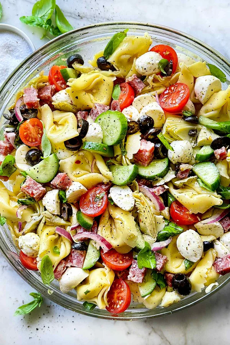 Cold Tortellini Pasta Salad Recipe — Zesty and Easy!