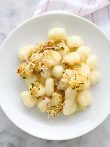Truffled Gnocchi Macaroni and Cheese