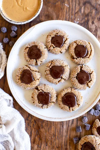 Vegan Peanut Butter Blossoms