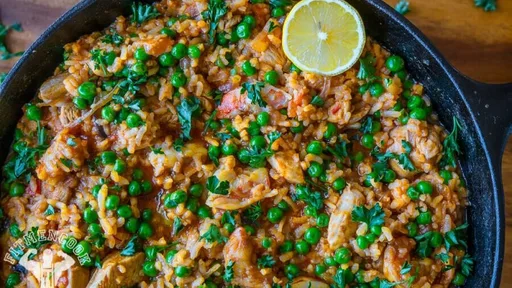 Paella saludable en una sola sartén