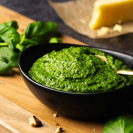 Pesto de espinacas