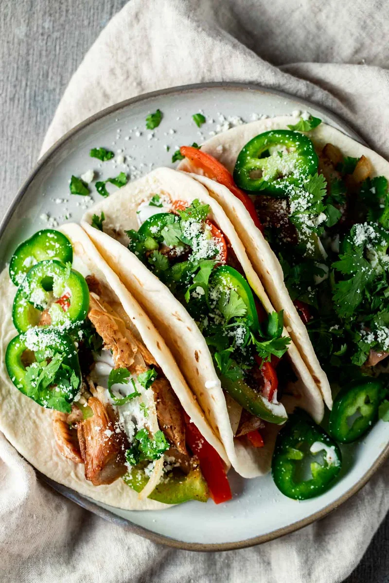 Leftover Turkey Fajitas