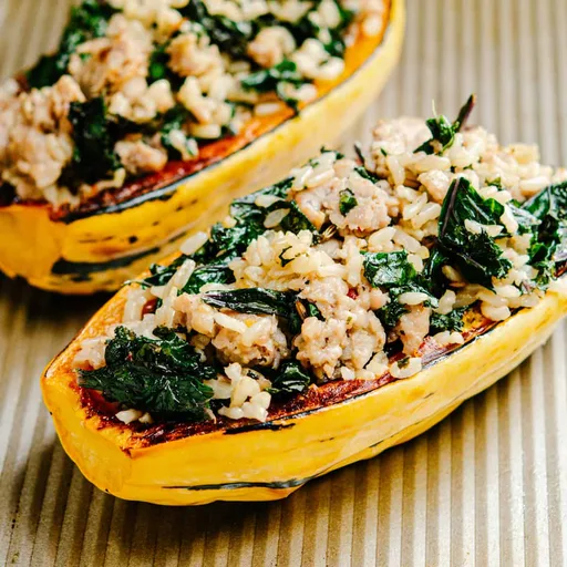 Stuffed Delicata Squash