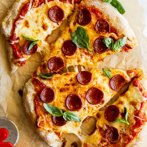 Pizza en freidora de aire