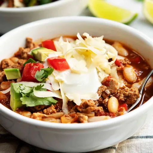 White Bean Turkey Chili