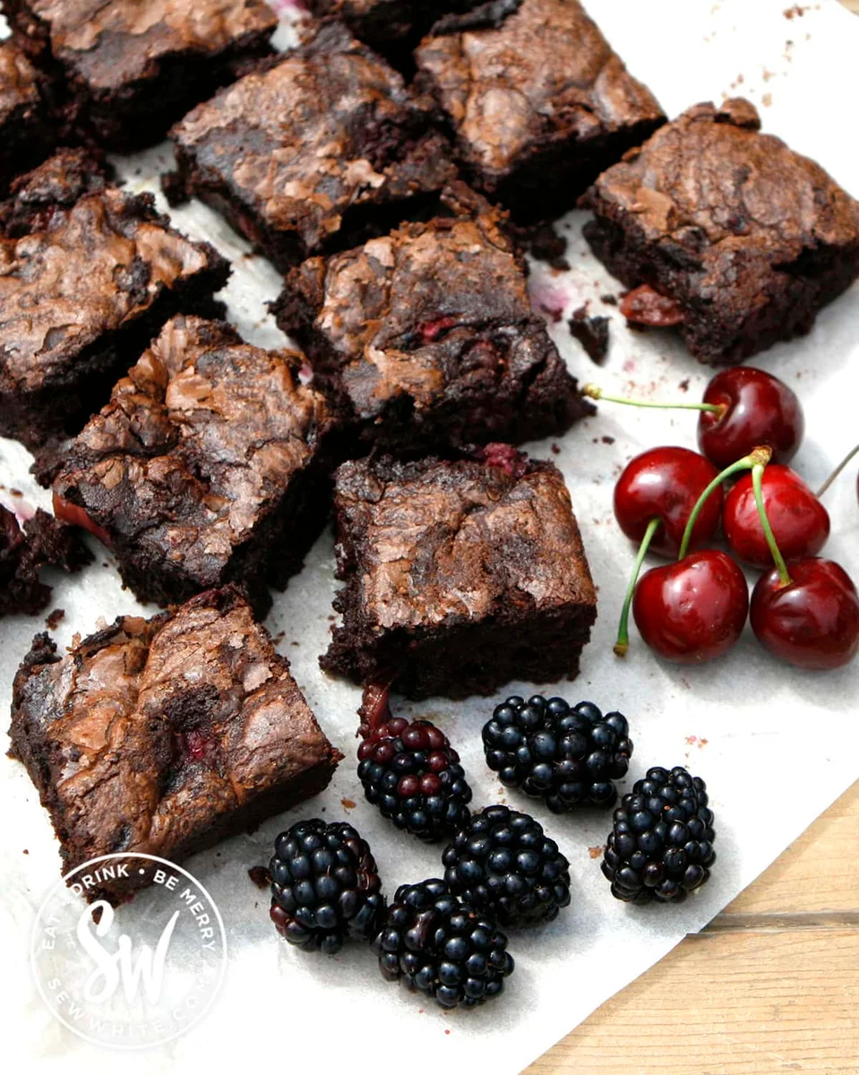 Black Forest Chocolate Brownies