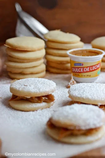 Alfajores Recipe (Dulce de Leche Cookie Sandwiches)