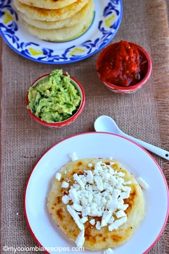 Receta de arepas de yuca