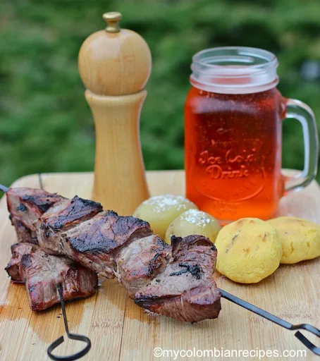 Brochetas de Ternera (Chuzos de Res)