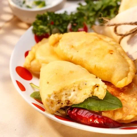 Receta de empanada de queso española