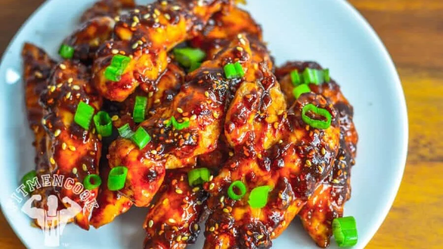 Sweet & Spicy Sticky Chicken Fingers