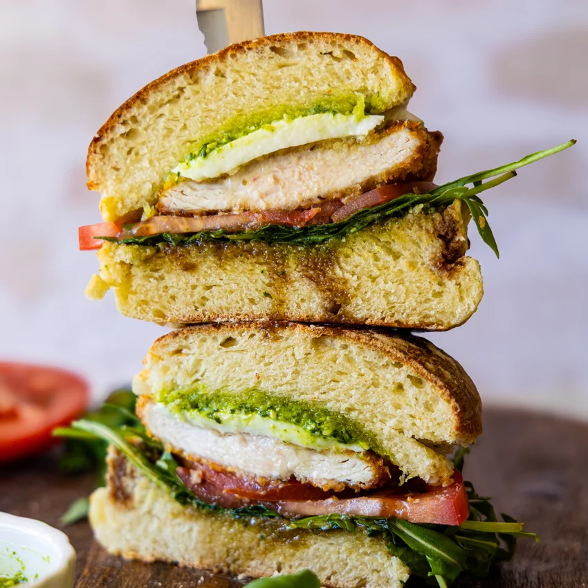 Caprese Chicken Sandwich
