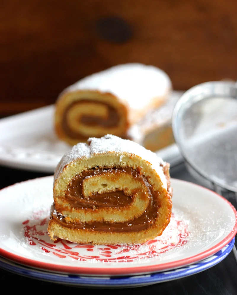 Dulce de Leche and Coconut Cake Roll Recipe