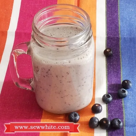 Batido de plátano y miel