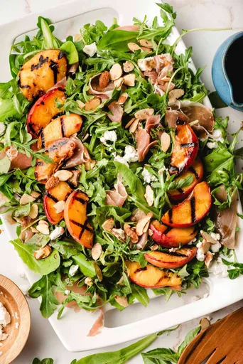 Grilled Peach Salad
