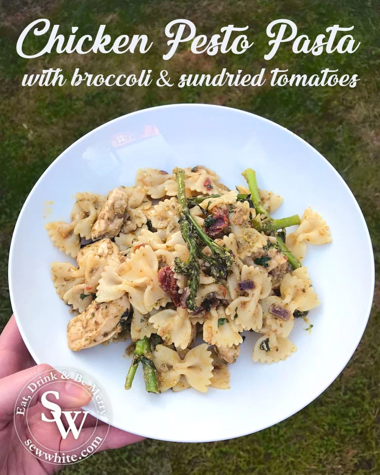 Chicken & Broccoli Pesto Pasta Salad