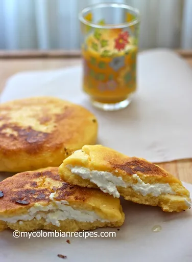Receta de Arepa Boyacense