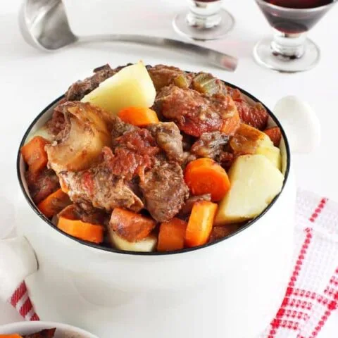 Receta de rabo de toro al horno