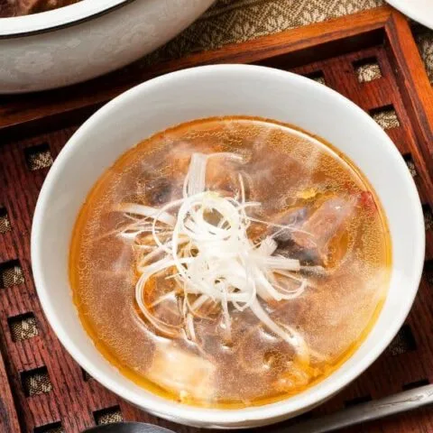 Spanish Oxtail Noodle Soup Recipe