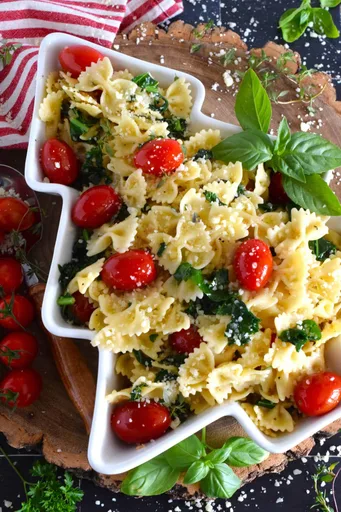 Pasta navideña de 30 minutos