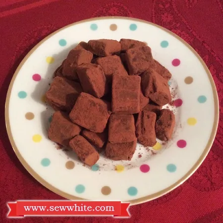 Christmas spiced truffles