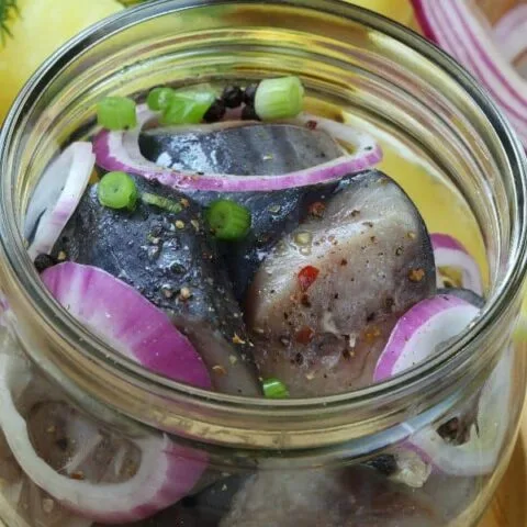Receta de Caballa Marinada a la Española