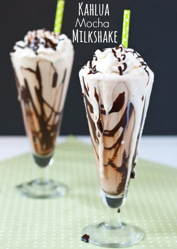 Kahlua Mocha Milkshakes
