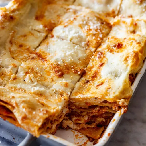Lasaña a la boloñesa