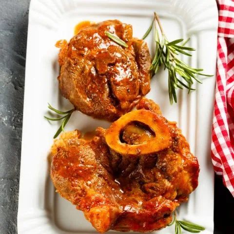 Receta de osobuco de ternera a la española