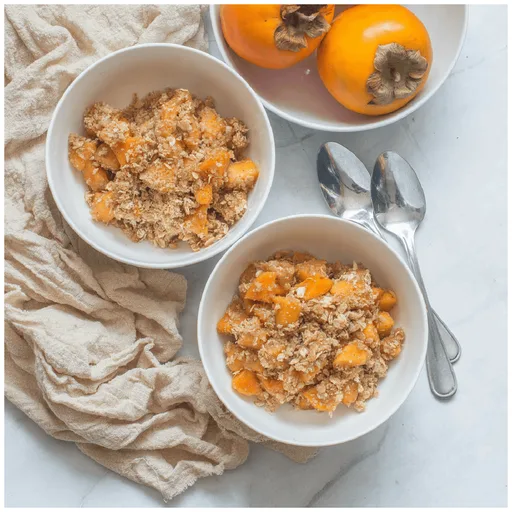 Crumble de caqui