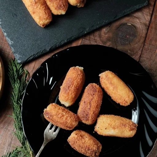 Receta de croquetas de pollo españolas