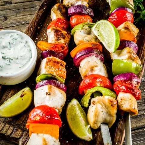 Spanish Chicken Skewers Recipe
