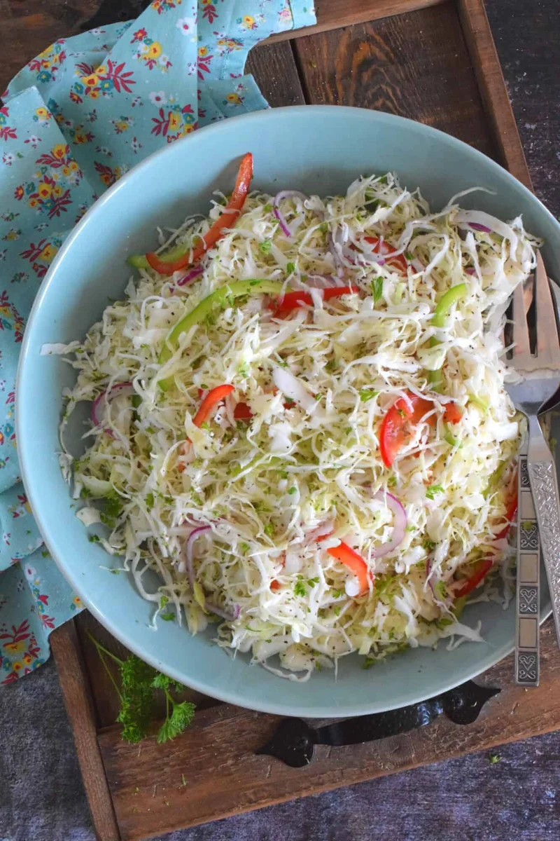 Apple Cider Vinegar Coleslaw