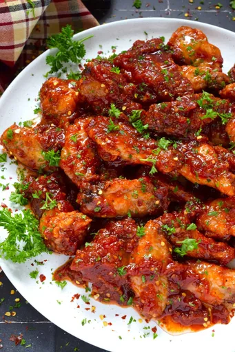Alitas de pollo atómicas