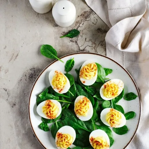 Receta de huevos rellenos españoles