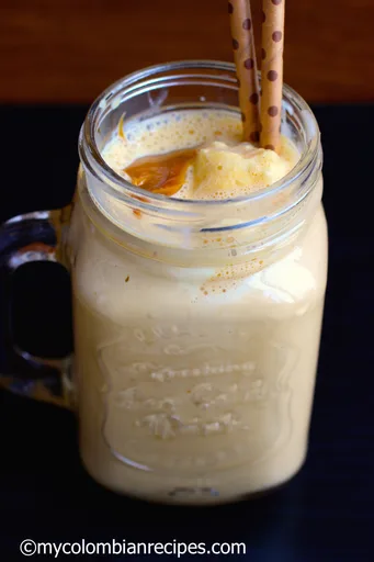 Receta de Malteada de Arequipe o Dulce de Leche