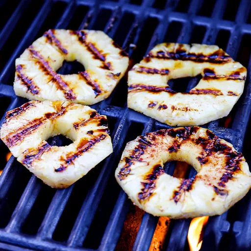 Receta de piña a la parrilla